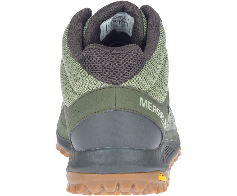 Tenis Homem - Merrell Nova 2 Mid Waterproof - Verde Oliva - AFT304285